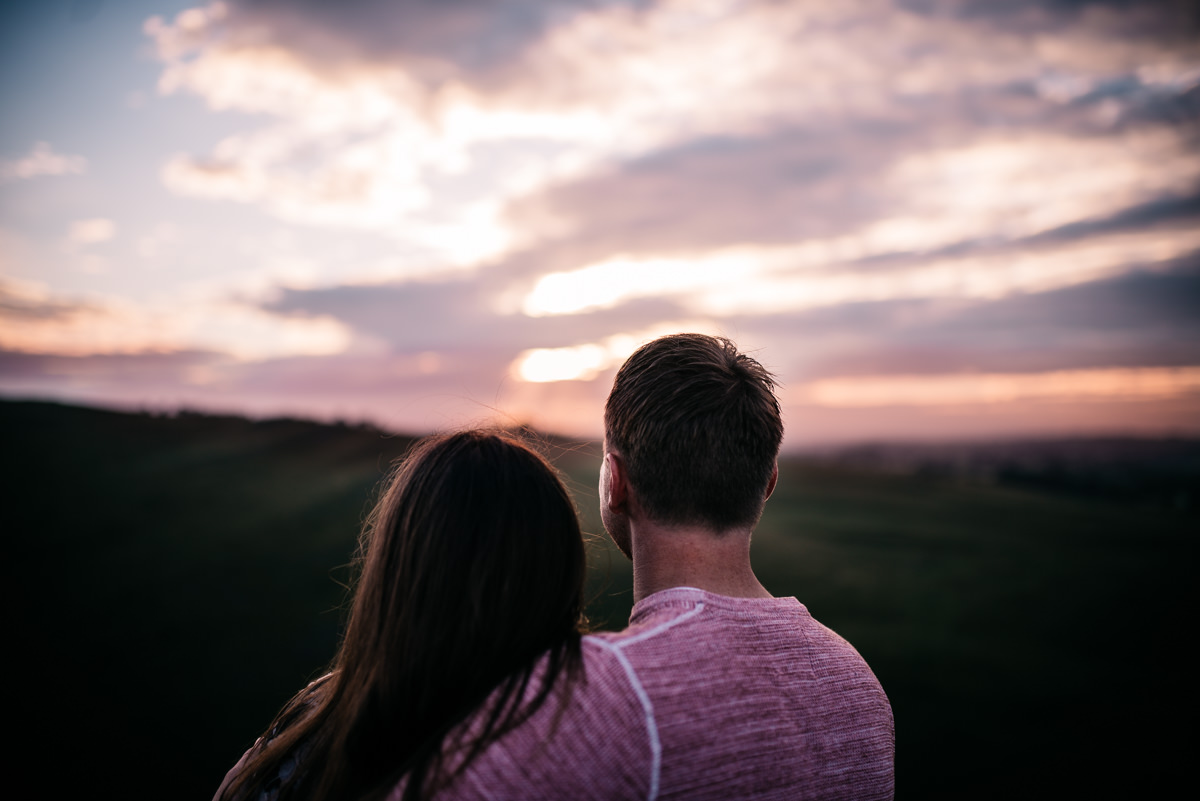 Derbyshire Sunrise Engagement Shoot – Becka & Rob